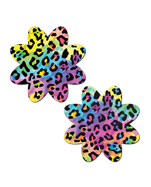 Pastease Cheetah Leopard Print Petal - Rainbow O/S