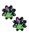 Pastease Vibrant Neon Paint Splatter Petal - Multi-Color O/S