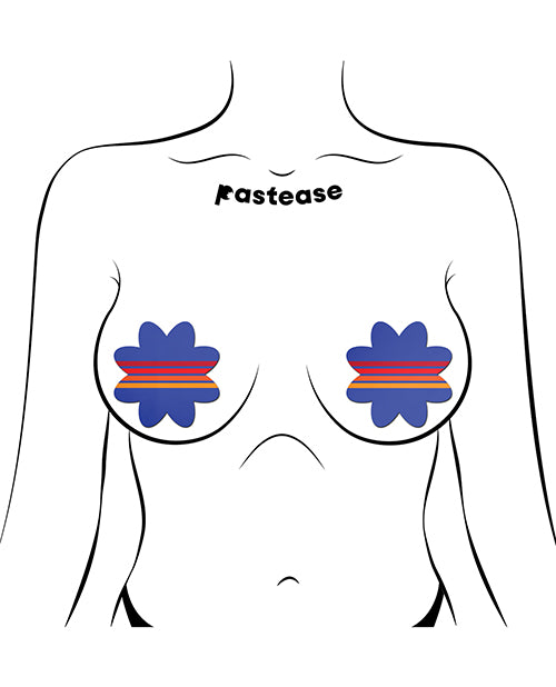 Pastease Vibrant Retro Petal - Blue O/S