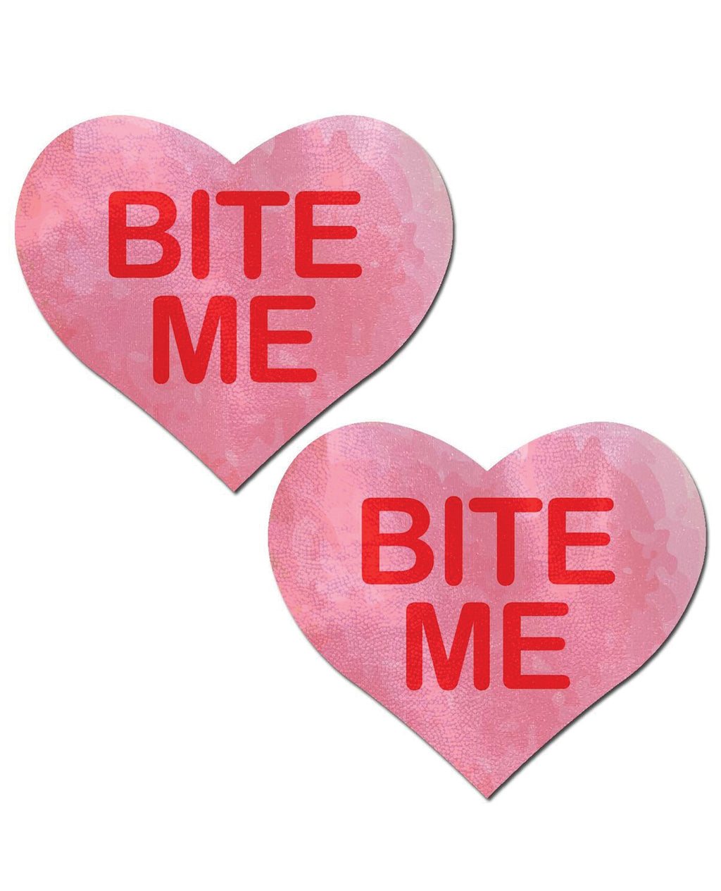 Pastease Bite Me Heart - Pink/Red