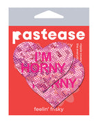 Pastease I' Horny Heart - Pink/Red