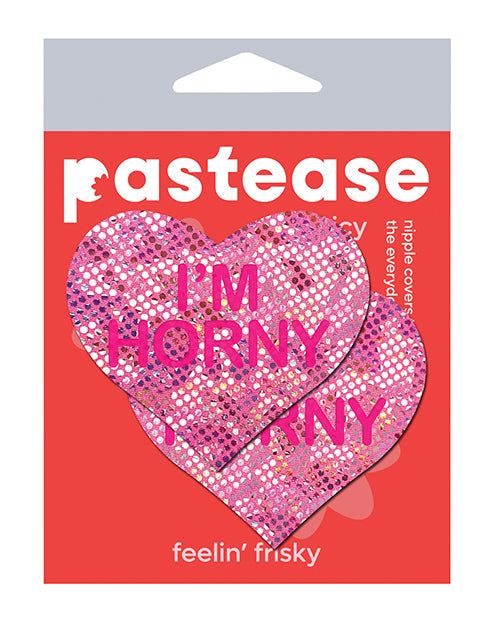 Pastease I' Horny Heart - Pink/Red