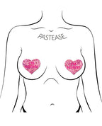 Pastease I' Horny Heart - Pink/Red