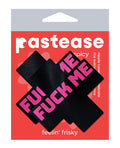 Pastease Fuck Me - Black/Pink