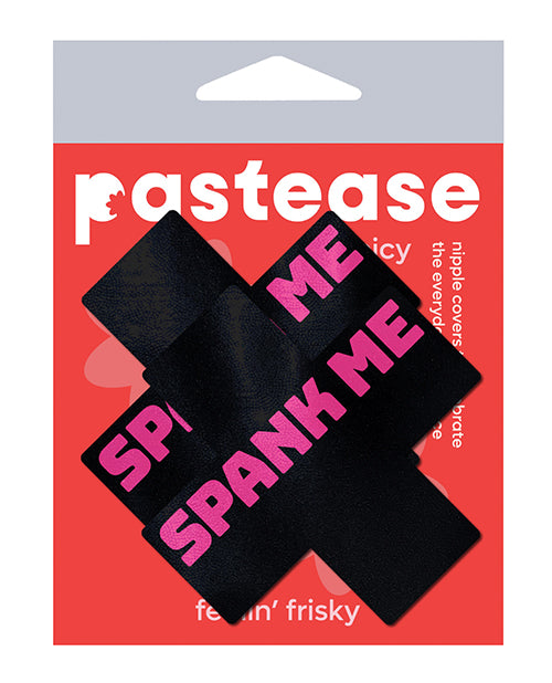 Pastease Spank Me - Black/Pink