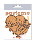 Pastease Howdy Rope Heart - Tan