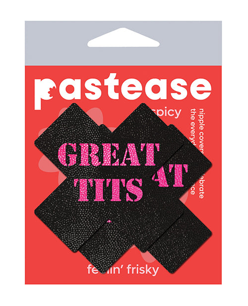 Pastease Great Tits Cross - Black/Pink