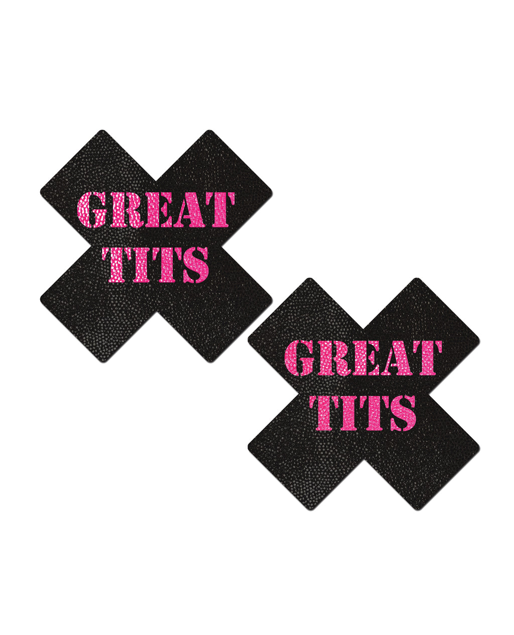 Pastease Great Tits Cross - Black/Pink