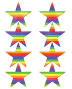 Pastease Mini Rainbow Stars - Pack of 8
