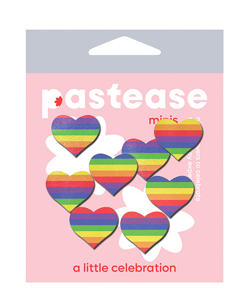 Pastease Mini Rainbow Heart - Pack of 8