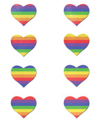Pastease Mini Rainbow Heart - Pack of 8