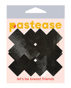 Pastease Premium Petites Liquid Cross - Black Pack of 2 Pair