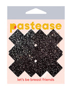 Pastease Premium Petites Sparkle X - Black Pack of 2 Pair