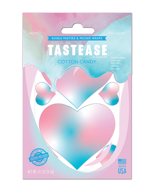 Pastease Tastease Edible Pasties & Pecker Wraps - Cotton Candy