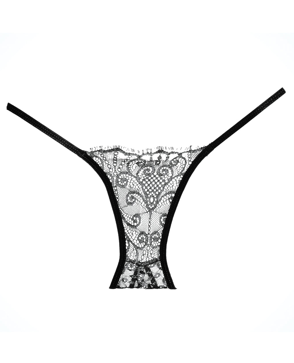 Adore Lace Enchanted Belle Panty Black