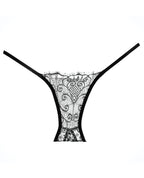 Adore Lace Enchanted Belle Panty Black