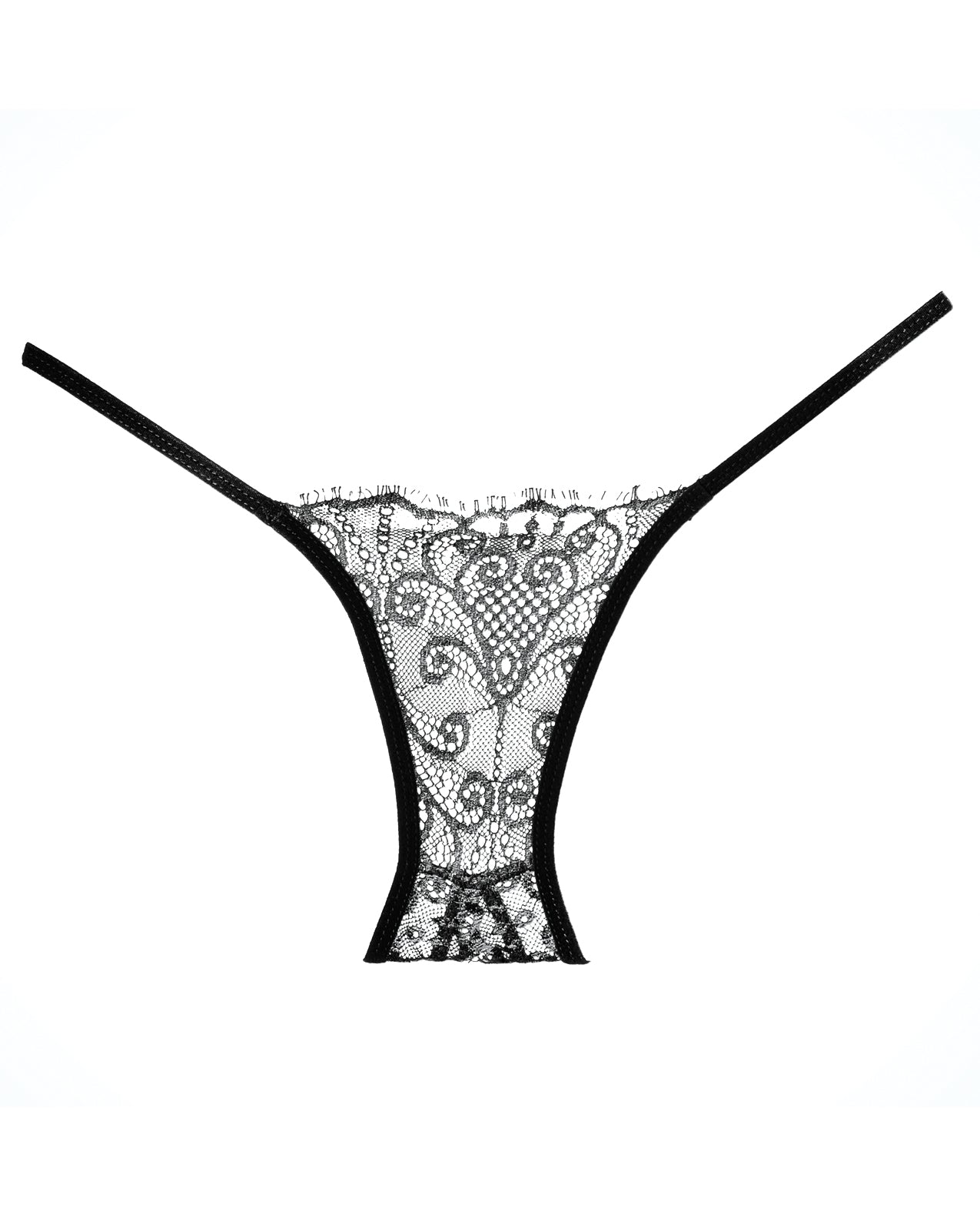Adore Lace Enchanted Belle Panty Black