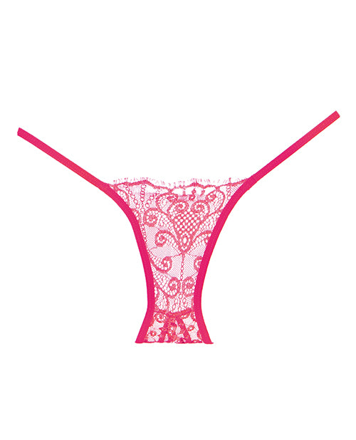 Adore Lace Enchanted Belle Panty Hot Pink