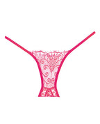 Adore Lace Enchanted Belle Panty Hot Pink