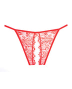 Adore Lace Enchanted Belle Panty Red
