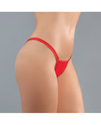Adore Between the Cheats Wetlook Panty Red