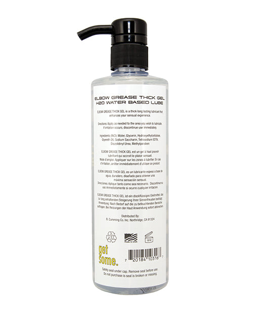 Elbow Grease H2O Classic/Thick Gel - Pump