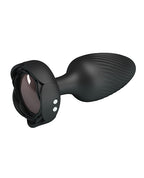 Pretty Love Varian Butt Plug w/Multi Color Bottom Light - Black