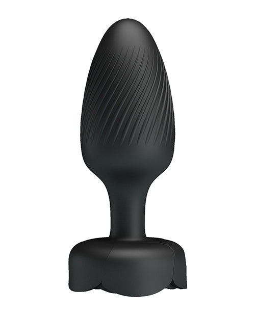 Pretty Love Osborn Butt Plug w/Multi Color Bottom Light - Black