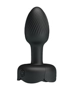 Pretty Love Olman Butt Plug w/Multi Color Bottom Light - Black