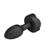 Pretty Love Olman Butt Plug w/Multi Color Bottom Light - Black