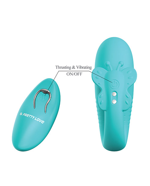 Pretty Love Remi Thrusting Hands - Free Vibrator - Aqua