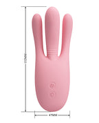 Pretty Love Diego Nodding Vibrator - Pink