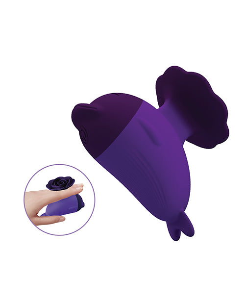 Pretty Love Dolphin Finger Vibe - Purple