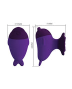 Pretty Love Dolphin Finger Vibe - Purple