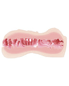 Crazy Bull No Lube Vagina Masturbator Sleeve - Ivory