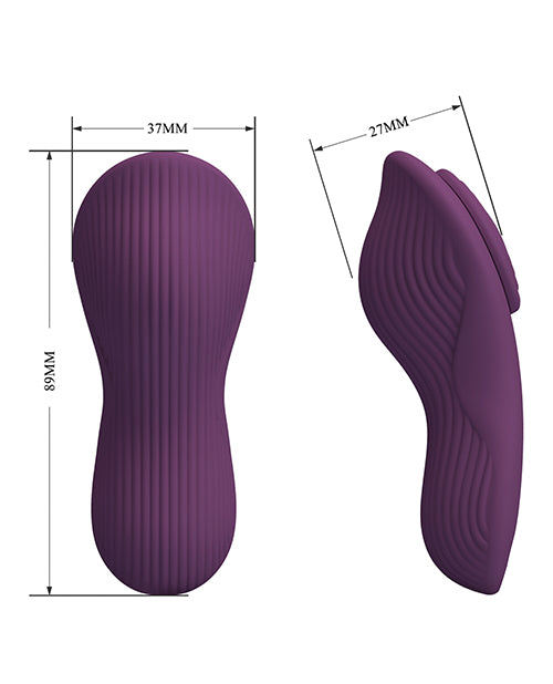 Pretty Love Mane Magnetic App - Controlled Panty Vibe - Purple