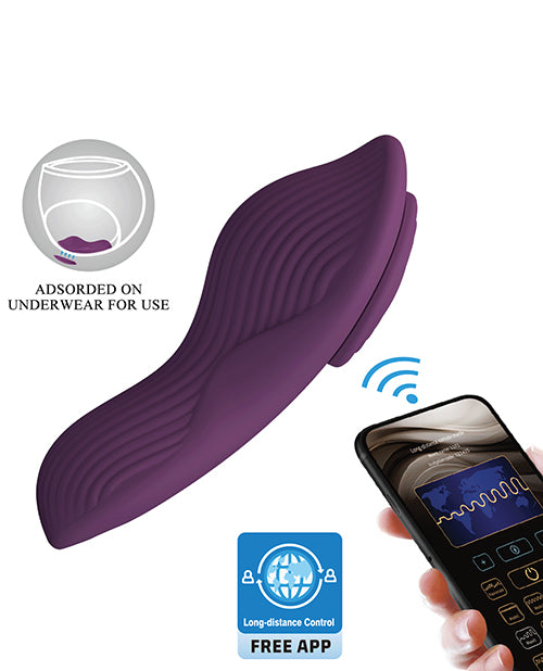 Pretty Love Mane Magnetic App - Controlled Panty Vibe - Purple