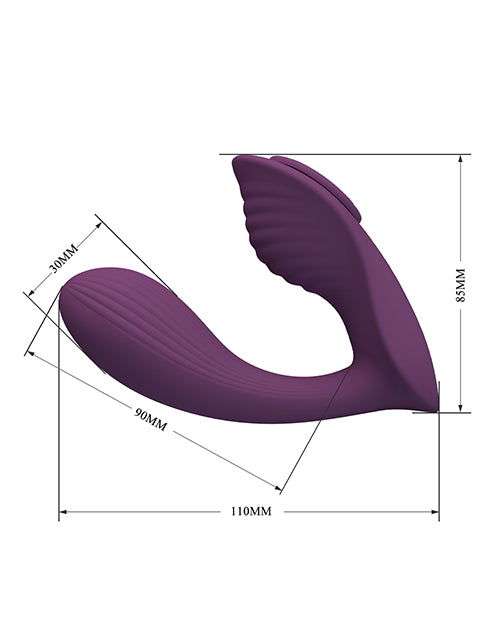 Pretty Love Franz Magnetic App - Controlled Panty Vibe - Purple