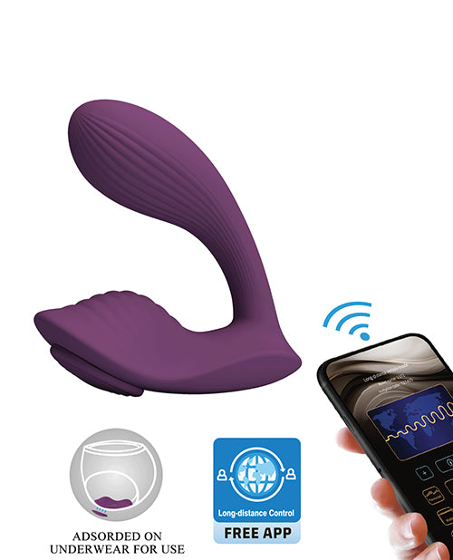 Pretty Love Franz Magnetic App - Controlled Panty Vibe - Purple