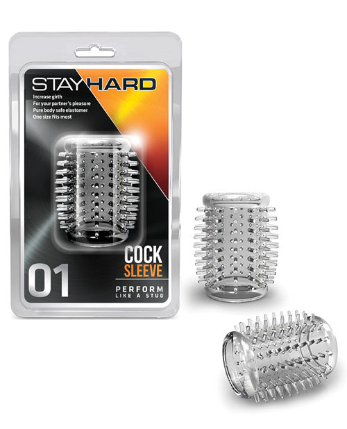 Blush Stay Hard Cock Sleeve - Clear