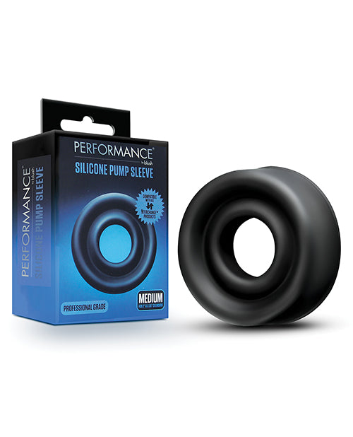Blush Performance Silicone Pump Sleeve - Black