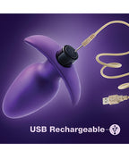 Blush Anal Adventures Matrix Excelsior Plug - Astro Violet