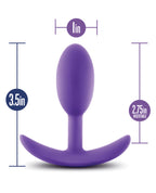 Blush Luxe Wearable Vibra Slim Plug - Purple