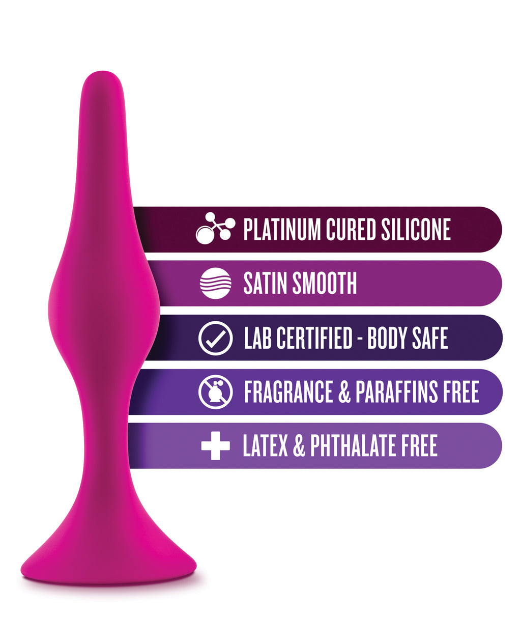 Blush Luxe Beginner Plug - Pink
