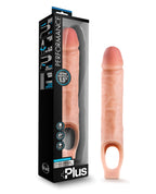 Blush Performance 10" Silicone Cock Sheath Penis Extender - Flesh