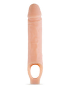 Blush Performance 10" Silicone Cock Sheath Penis Extender - Flesh