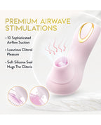 Blush Delice Fleur Suction Vibe - Barely Purple