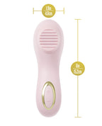 Blush Dahlia Rotating Stimulating Personal Massager - Pink
