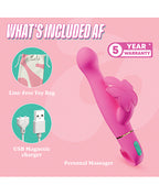 Aria - Naughty AF 2.0 - Rechargeable Vibe - Plum