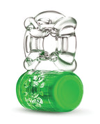 Blush Play With Me - Pleaser Rechargeable C - Ring - Neon Green